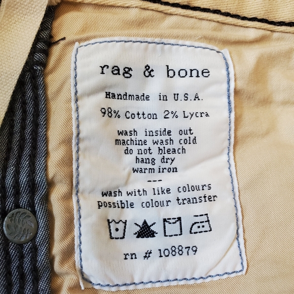Rag and Bone Bootcut Indigo Jeans sz 27 - Picture 3 of 4